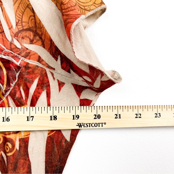 Unity World Wear Unique Brown & Orange Short Sleeve - Picture 10 of 11